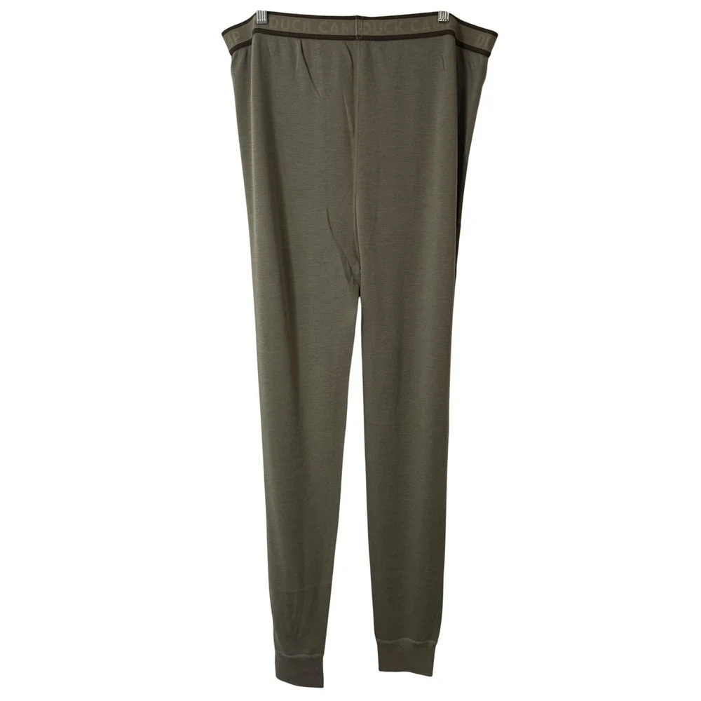 Duck Camp Mens Merino Base Layer Bottom 3XL Green NWT Wool Thermal Long John